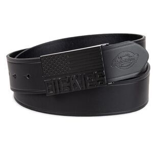 Dickies American Flag Plaque Buckle Casual Leather Belt-Size XL